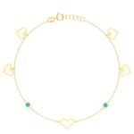 18K Gold Love Overdose Anklet