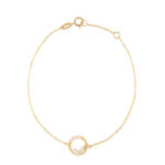 18K Gold Butterfly Freedom Diamond Bracelet