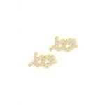 18K Gold XOXO Earrings