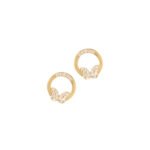 18K Gold Butterfly Freedom Diamond Earrings