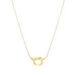 18K Gold Forever Knot Necklace