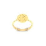 18K Gold Customized Initials Eternity Ring