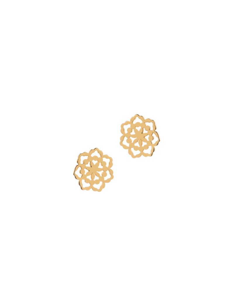 18K Gold Mother Nature Earrings