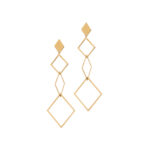 18K Gold Aesthetic Earrings