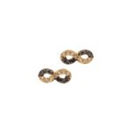18K Gold Infinity Love Earrings