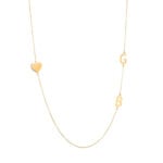 18K Gold Customized Letters Necklace