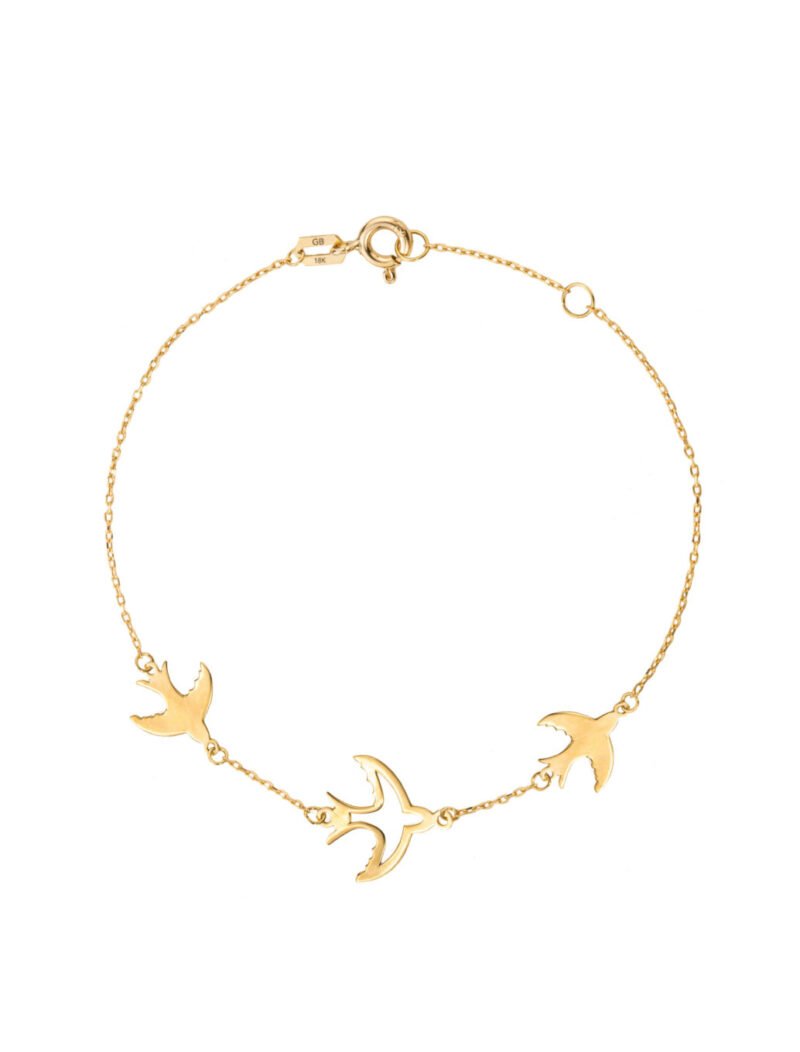 18K Gold Fly High Bracelet
