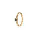 18K Gold Bubbly Sparkle Ring