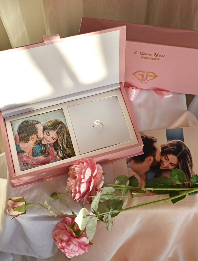Special Edition Box With Customized Hand-Painted Drawing