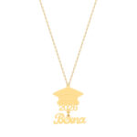 18K Gold 2026 Graduate Customized Necklace