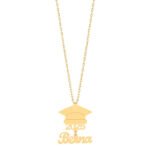 18K Gold 2025 Graduate Customized Necklace
