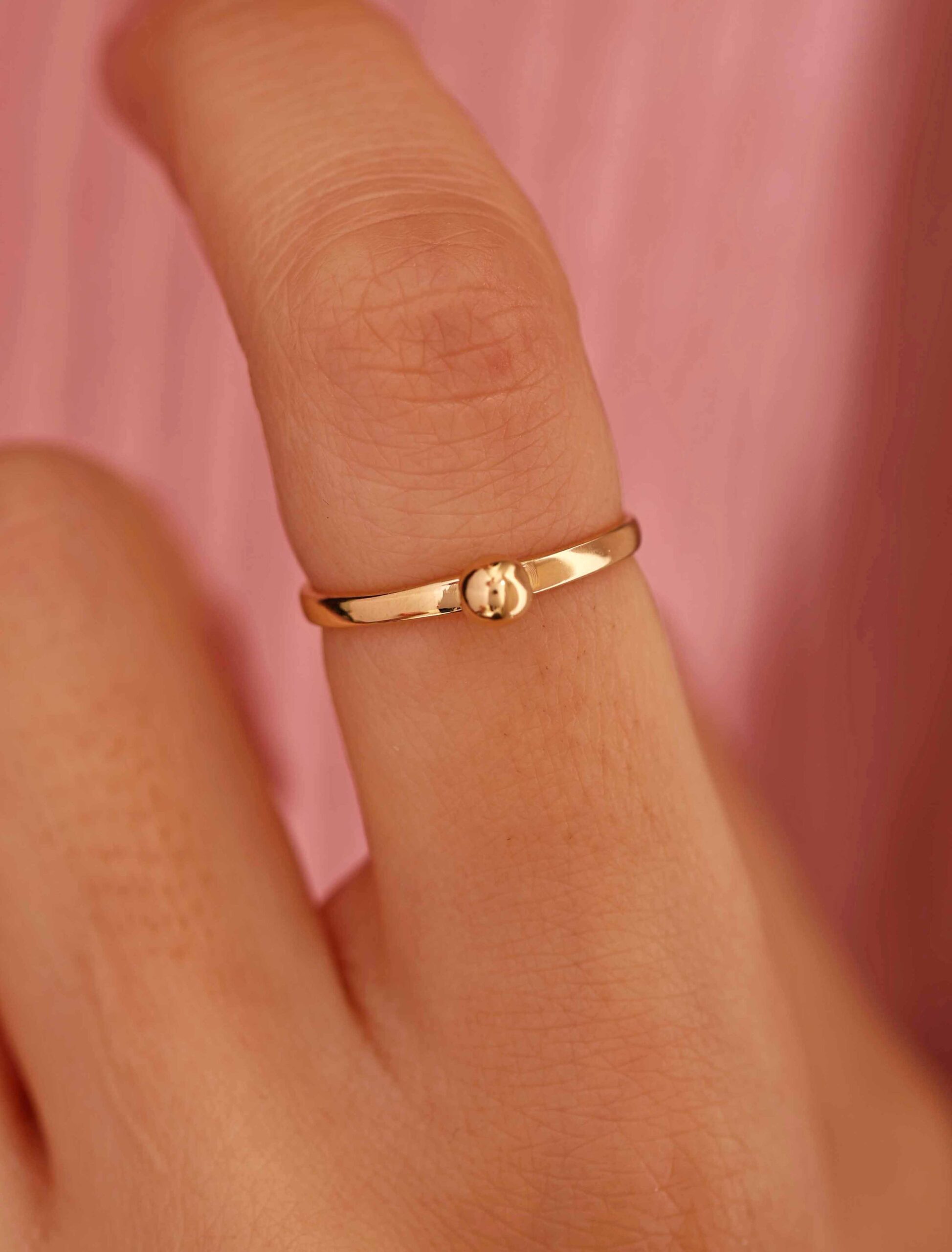 18K Gold Ball Ring - Garo Boyadjian Jewelry