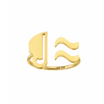 18K Gold Coffee Lover Ring