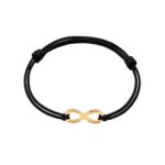 18K Gold Customized Infinity Men Bracelet