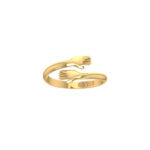 18K Gold Hug Ring