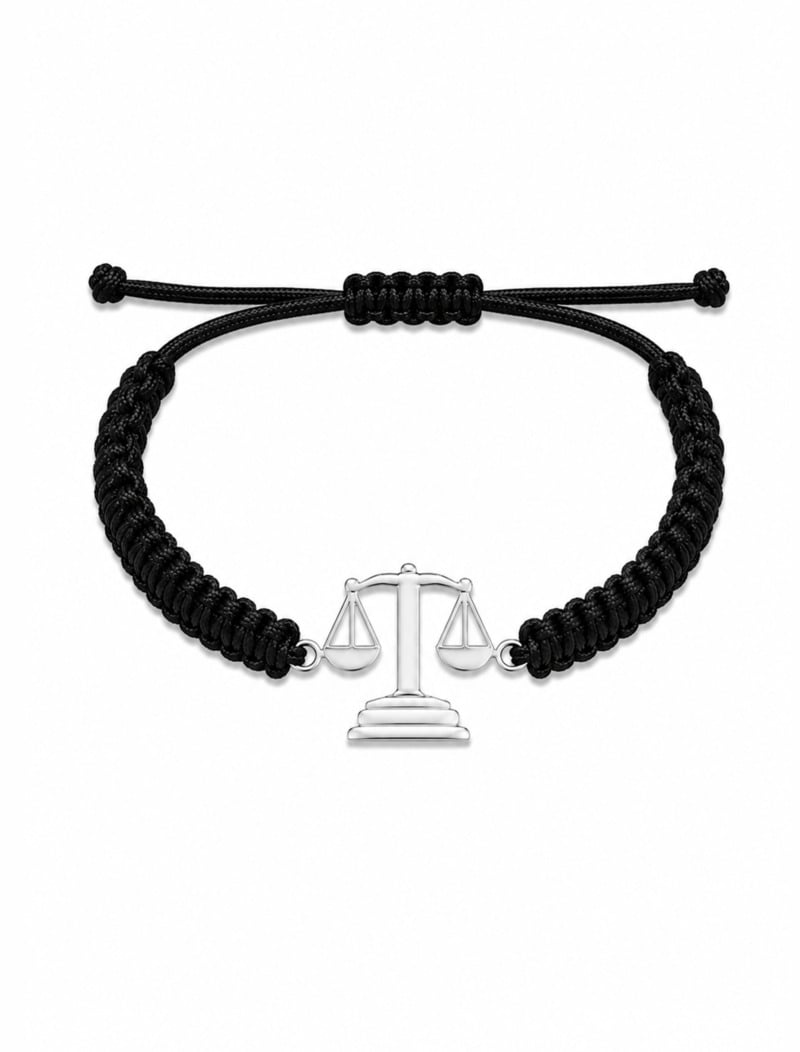 18K Gold Lawyer Men Bracelet