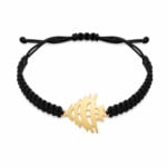 18K Gold Lebanese Cedar Men Bracelet