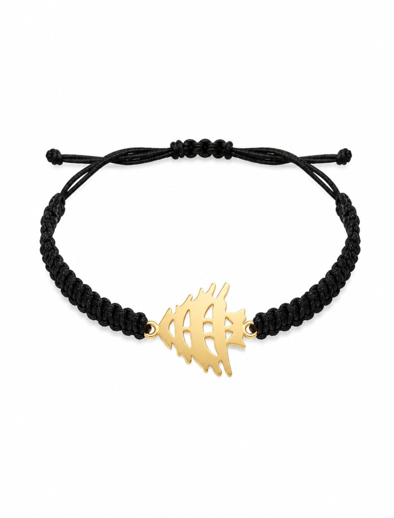 18K Gold Lebanese Cedar Men Bracelet