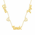 18k Gold Customized Kids Name Necklace