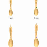 18k Gold Customized Newborn Spoon