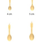 18k Gold Customized Newborn Spoon