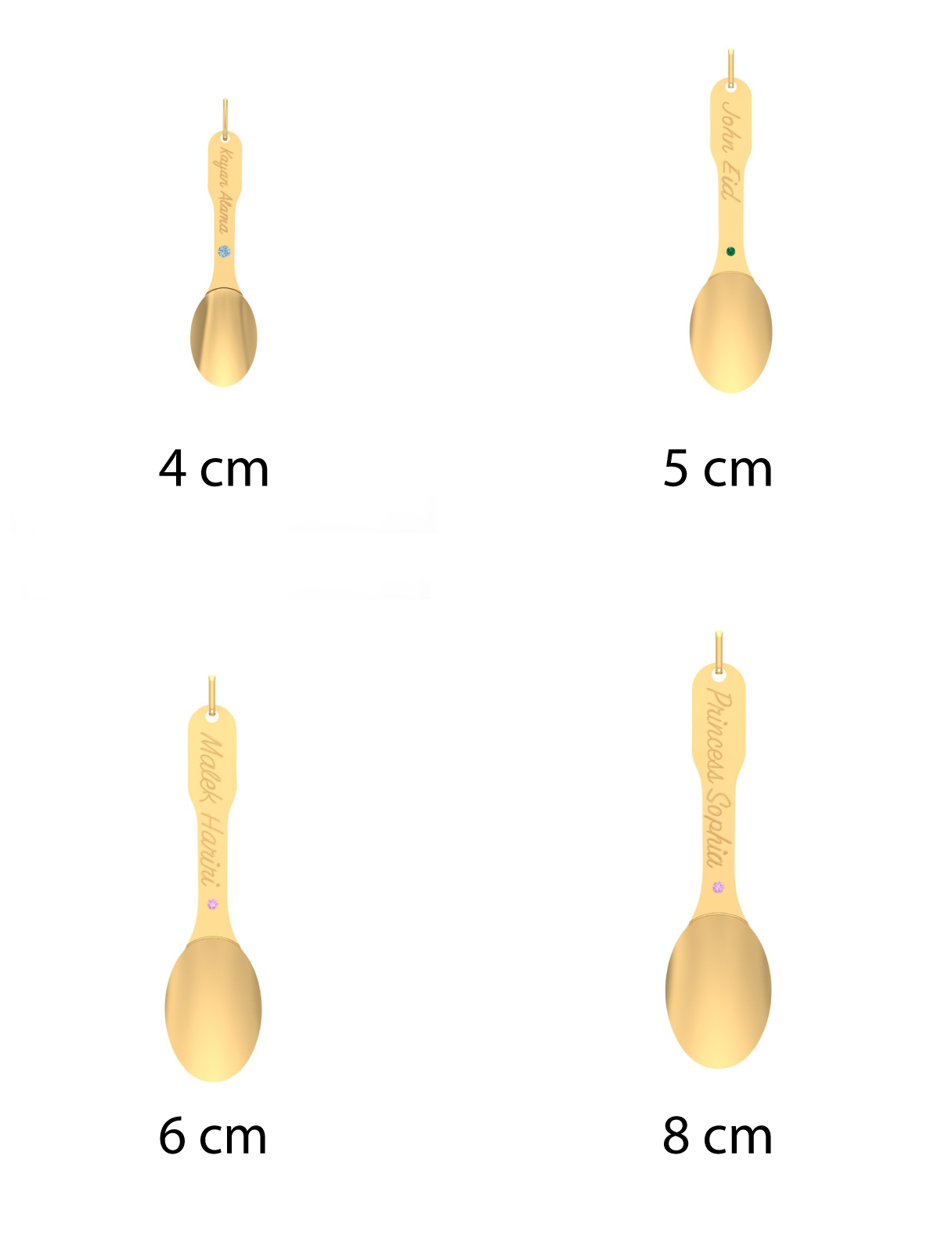 18k Gold Customized Newborn Spoon - Garo Boyadjian Jewelry (2)