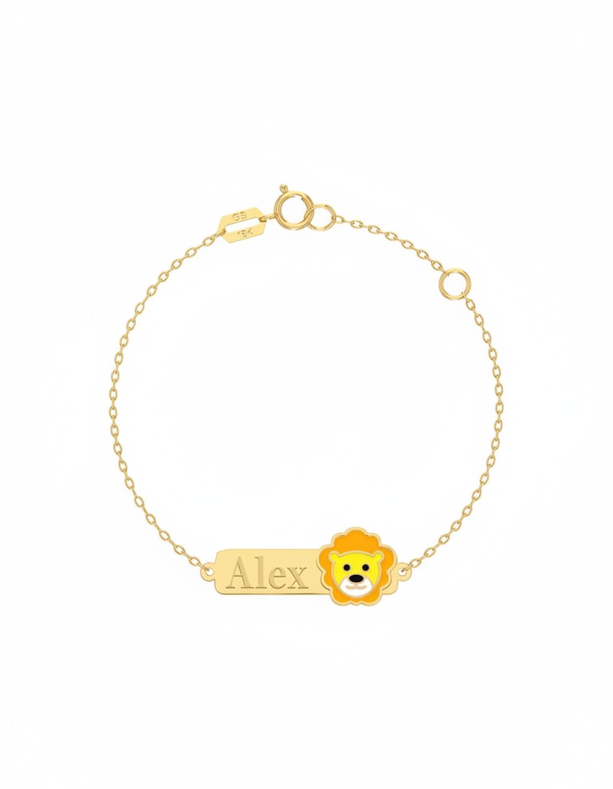 18k Gold Leo Newborn Bracelet yellow gold - Garo Boyadjian Jewelry