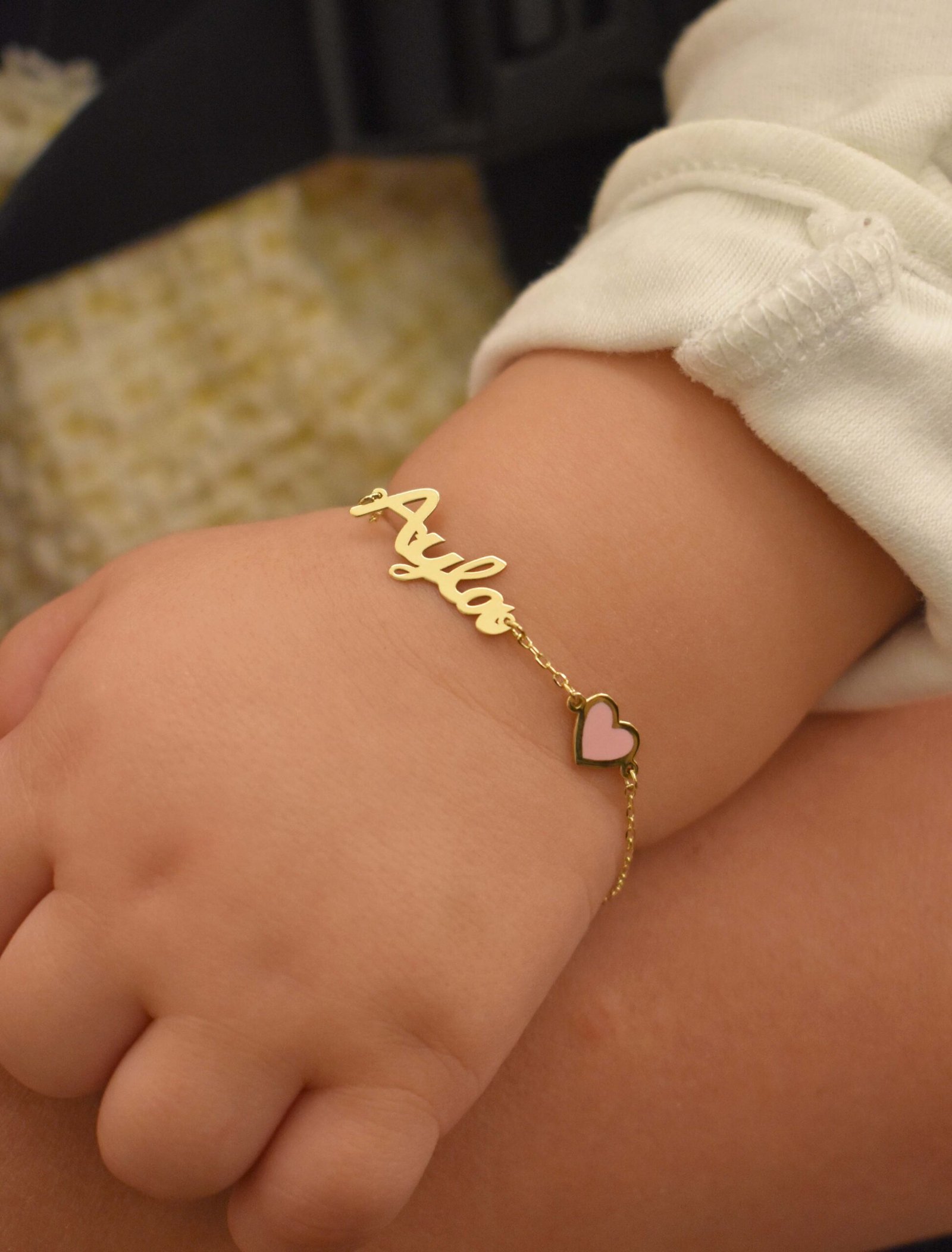 18k Gold Love Forever Matching Mother & Daughter Bracelets. Garo Boyadjian Jewelry.