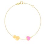 18K Gold Pet Love Bracelet