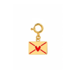 18K Gold Love Envelope Charm