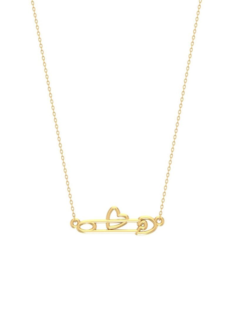 18K Gold Fastened Love Necklace