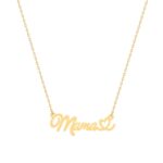 18K Gold Mama D'amour Necklace