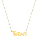 18K Gold Teta Necklace