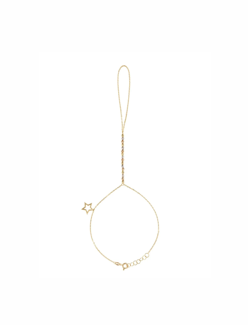 18K Gold Twinkle Twinkle Hand Chain