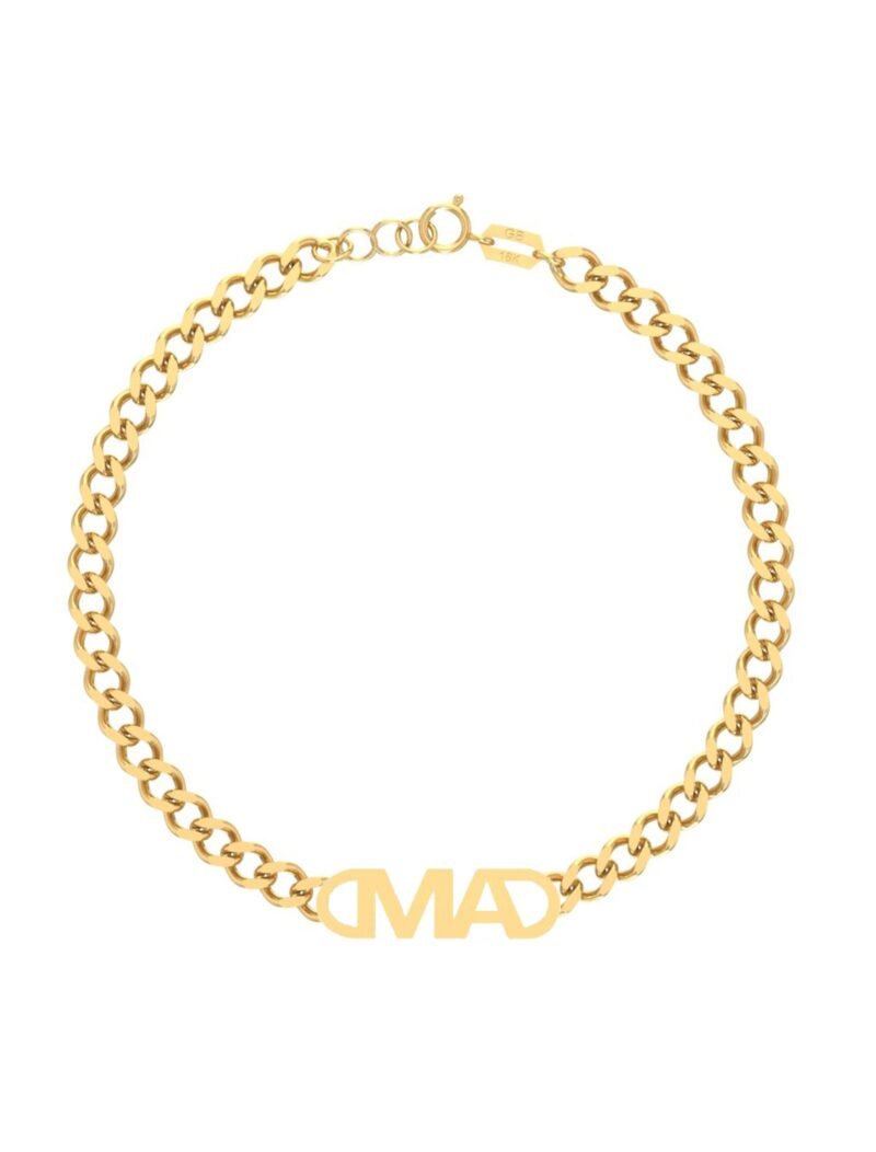 18K Gold Customized Initials Men Bracelet