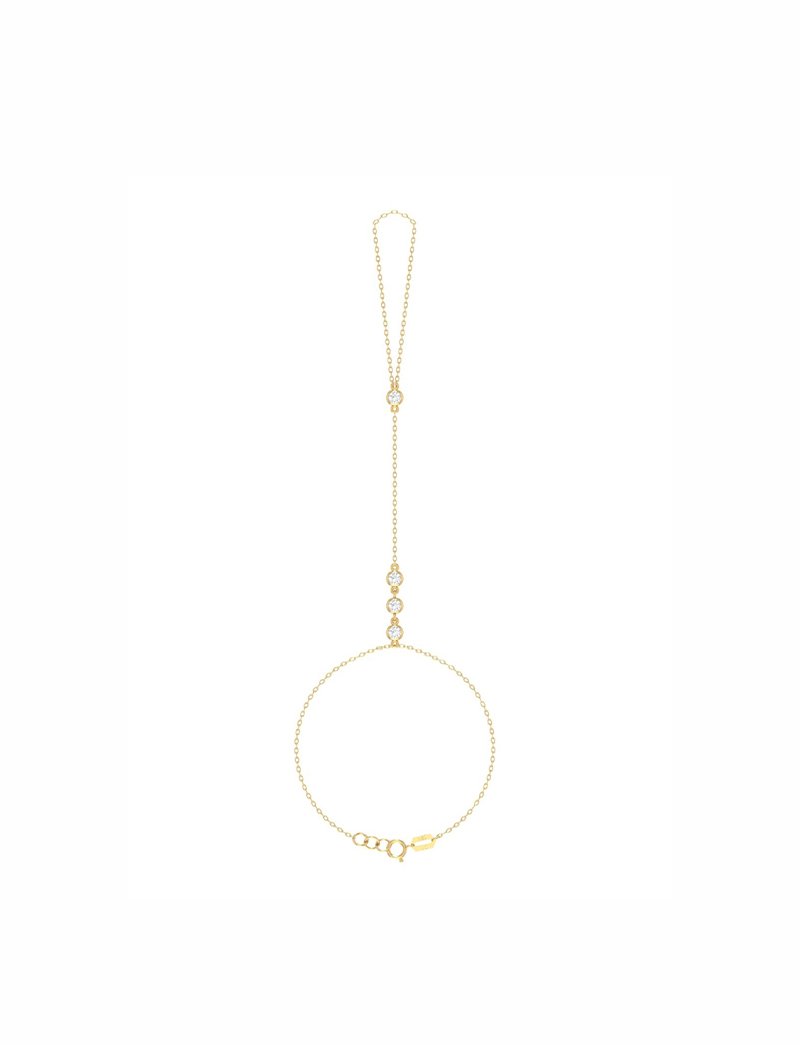 18K Gold Array of Light Hand Chain