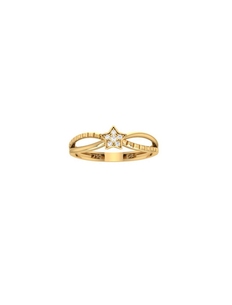 18K Gold Astral Aura Ring