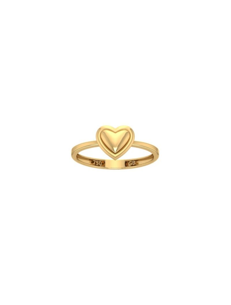 18K Gold Dreamy Heart Ring