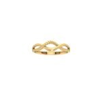 18K Gold Endless Loop Ring
