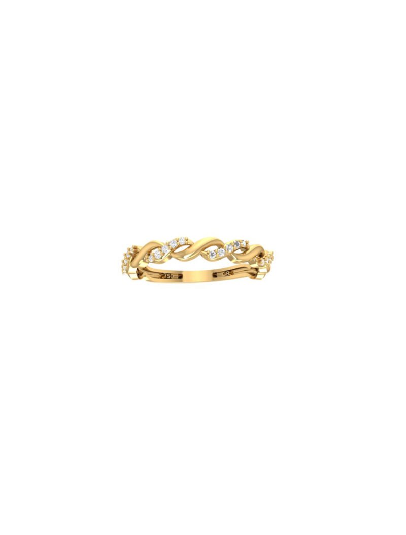 18K Gold Forever Trace Ring