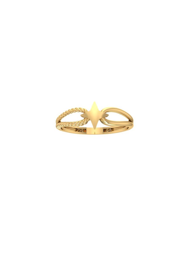 18K Gold Stellar Ring