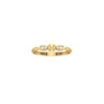 18K Gold Crowned Perfection Ring
