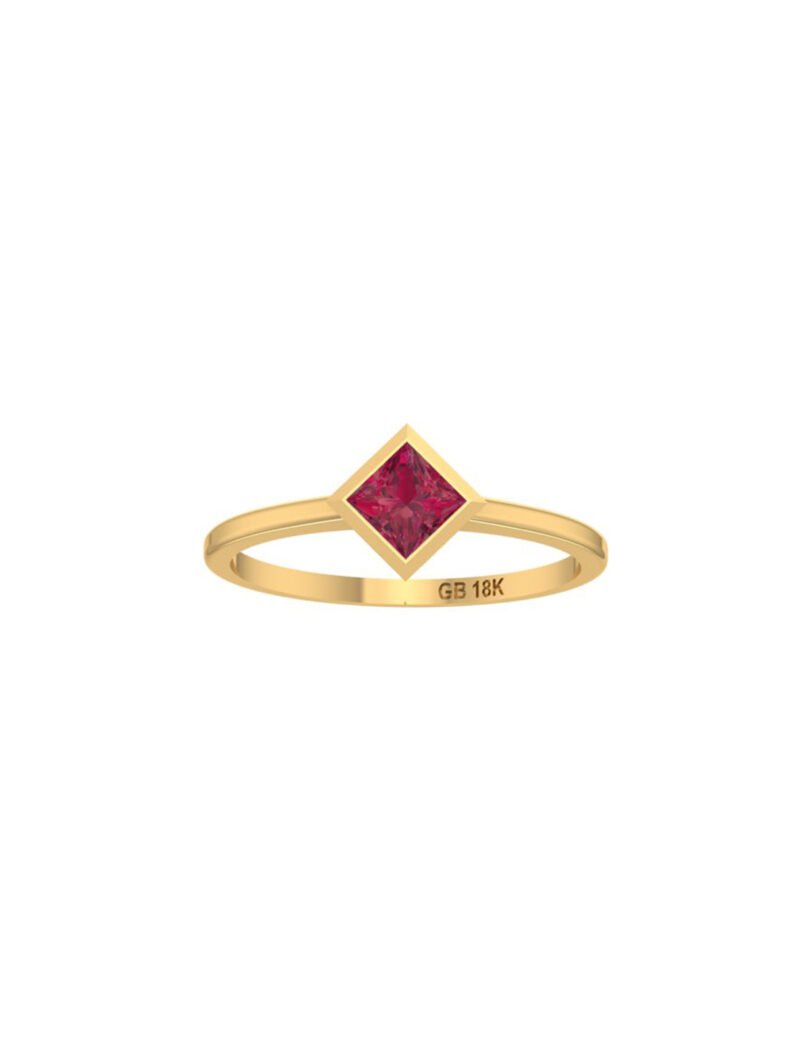 18K Gold Royal Cut Ring