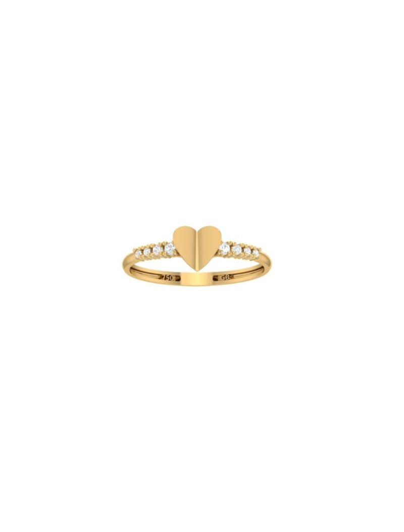 18K Gold Wild Heart Ring