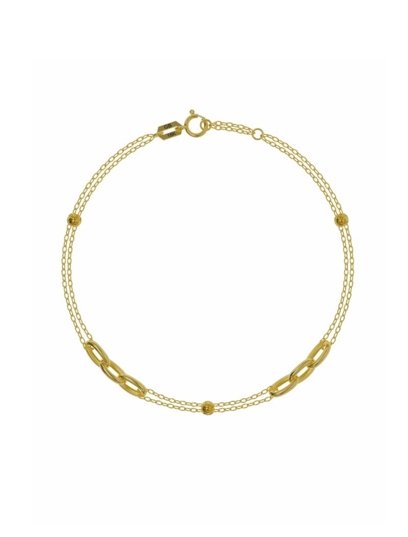18K Gold Modern Chic Bracelet