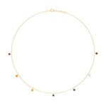 18K Gold Rainbow Belly Chain