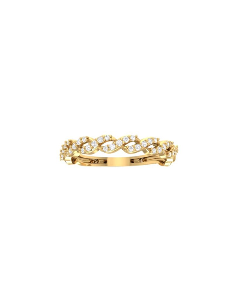 18K Gold Forever Trace Ring