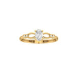 18K Gold Oval Luxe Ring