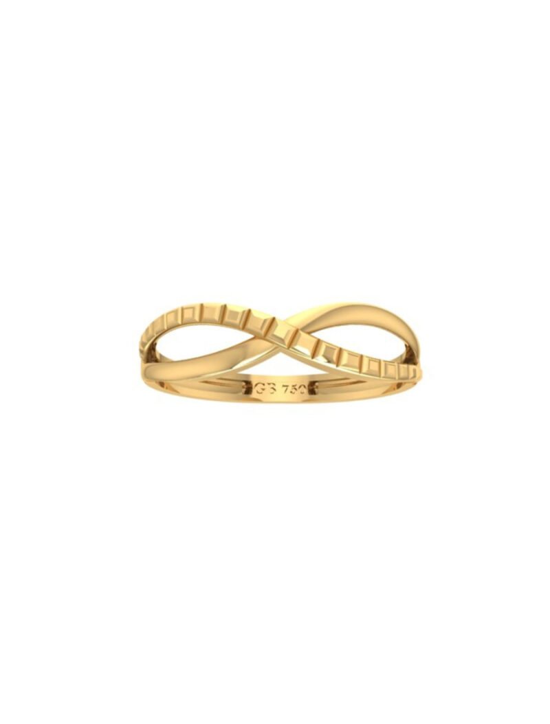 18K Gold Modern Eternity Ring