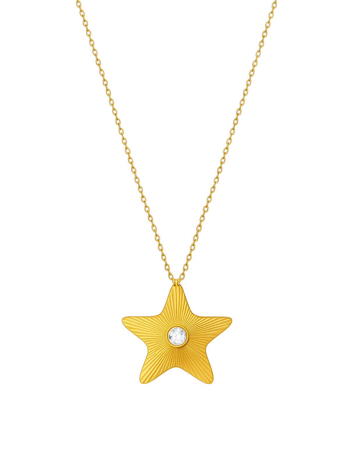 18K Gold Fluted Starfish Necklace - Garo Boyadjian Jewelry